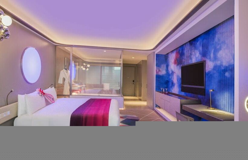 带2个双人床的标准工作室, W Suzhou   Jinji Lake