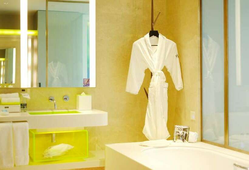 带2个双人床的标准工作室, W Suzhou   Jinji Lake