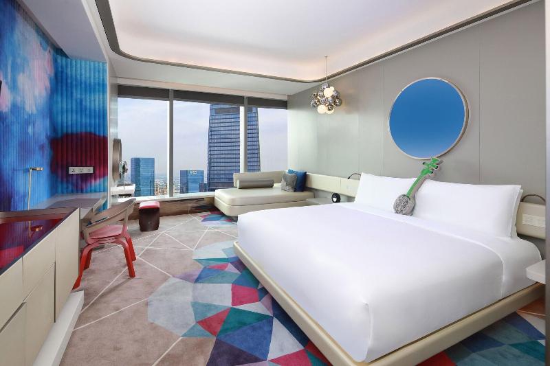 带大床的标准间, W Suzhou   Jinji Lake