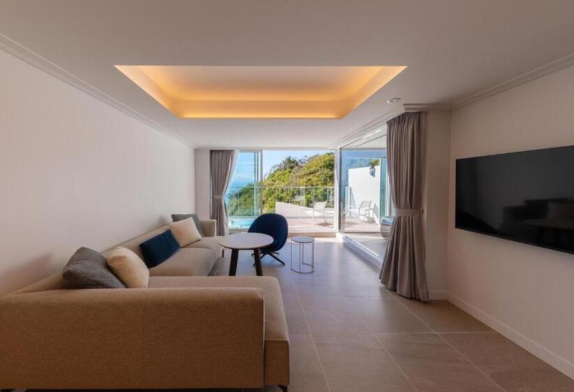 סוויטה עם ג'קוזי, Hayama Hotel Otowa No Mori