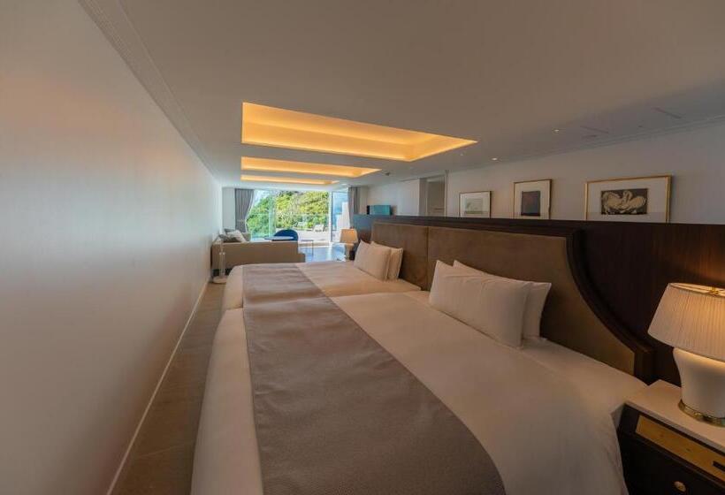 סוויטה עם ג'קוזי, Hayama Hotel Otowa No Mori