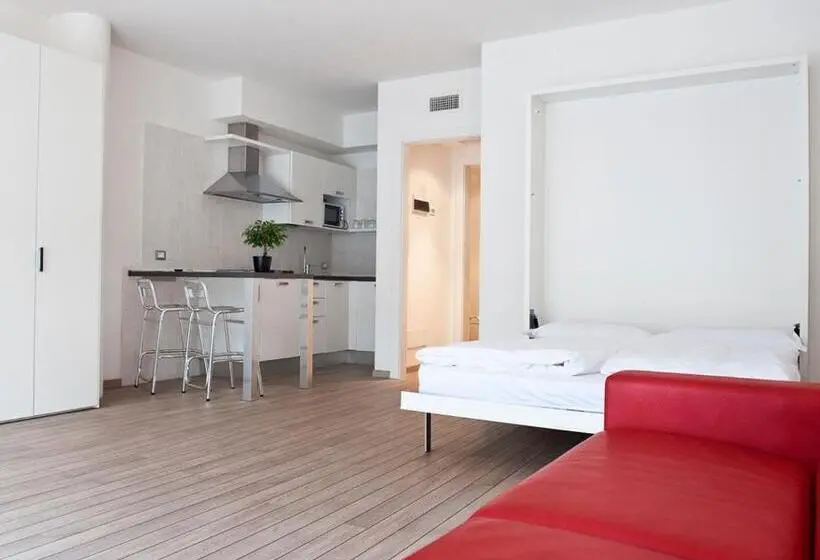 Huoneisto 1 Makuuhuone, Villa Treccani Apartments