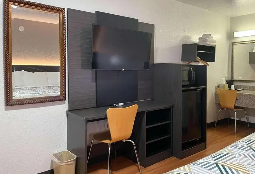 キングサイズベッドのデラックスルーム, Motel 6 Atlanta, Tx