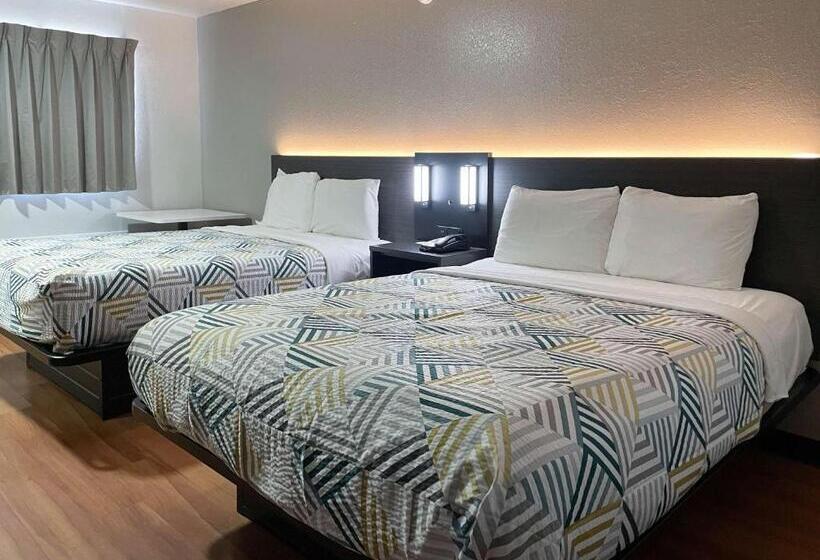 Quarto Quádruplo Estandar, Motel 6 Atlanta, Tx
