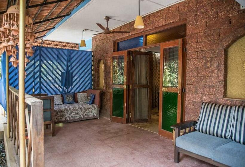 Deluxe Suite King Bed, Papa Jolly Eco Resort Near Morjim Beach