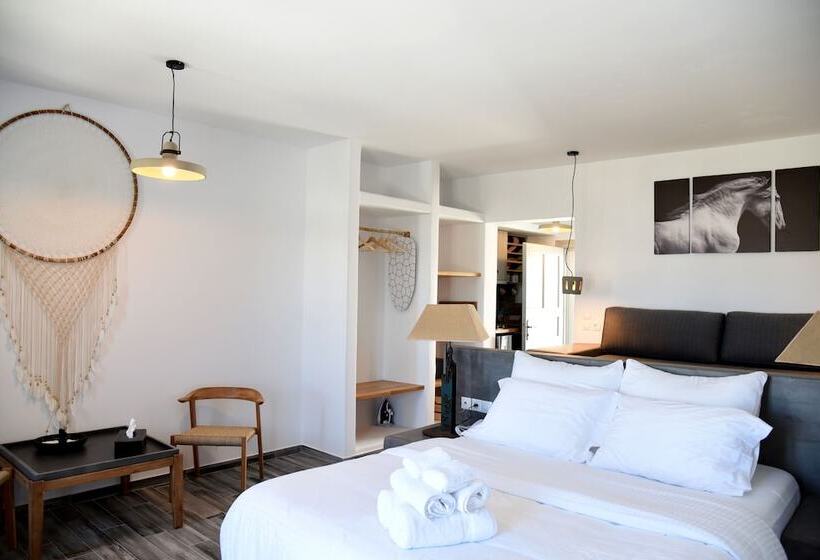 اتاق سوپریور با چشمانداز دریا, Aletro Cottage Houses