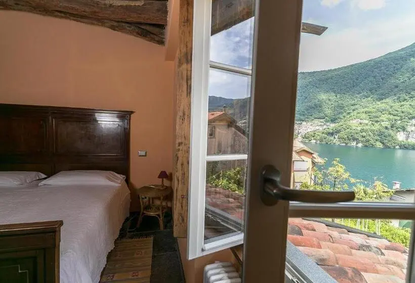 Pokój Standard Widok Jezioro, Albergo Diffuso Ca' Spiga