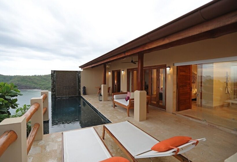 فيلا ديلوكس غرفة نوم واحدة مطلة على البحر, Casa Chameleon Hotel Las Catalinas   Adults Only