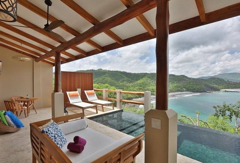 1침실 디럭스 빌라 바다전망, Casa Chameleon Hotel Las Catalinas   Adults Only