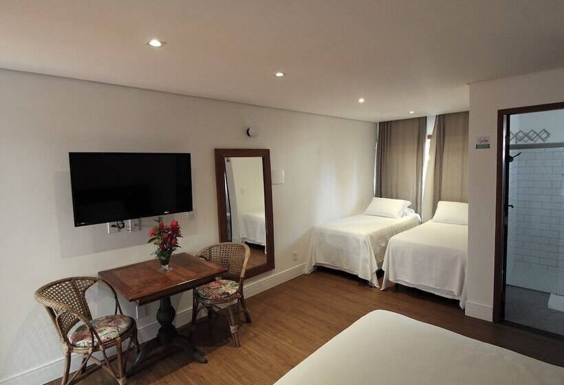 四人标准间, Pousada Cheiro Verde