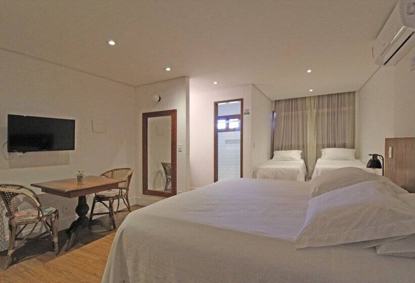 四人标准间, Pousada Cheiro Verde