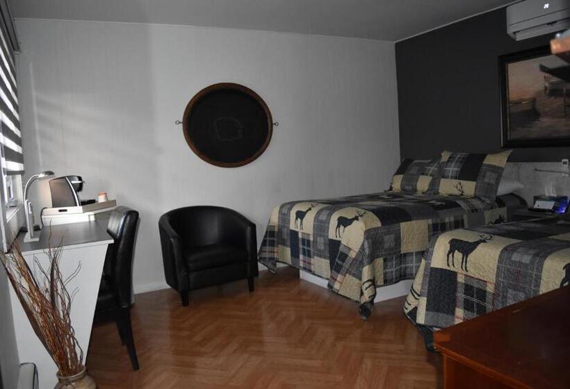 Номер Стандарт 2 Двуспальные Кровати, Motel De L Anse Et Camping Rimouski