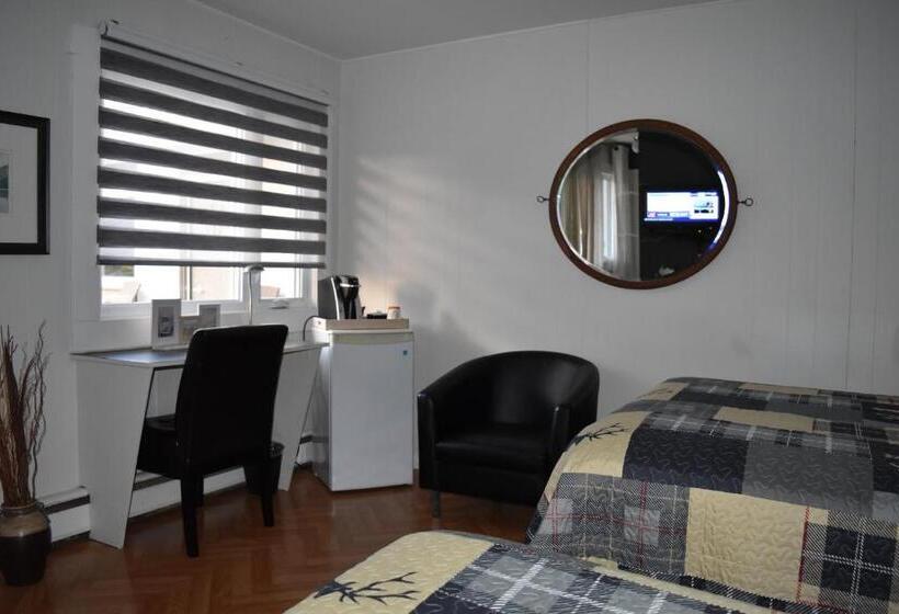 Номер Стандарт 2 Двуспальные Кровати, Motel De L Anse Et Camping Rimouski