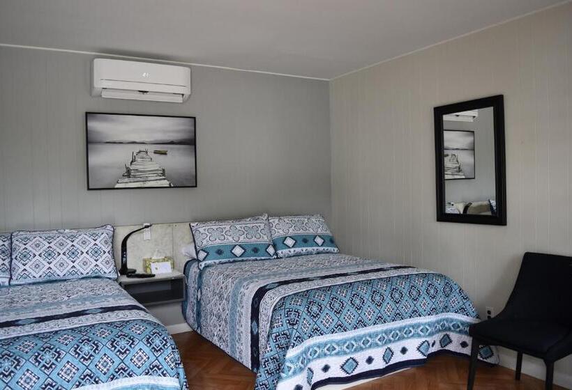 Номер Стандарт 2 Двуспальные Кровати, Motel De L Anse Et Camping Rimouski