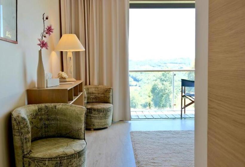 غرفة ديلوكس مزودة بشرفة, Villa Lascaux, Maison D Hôtes