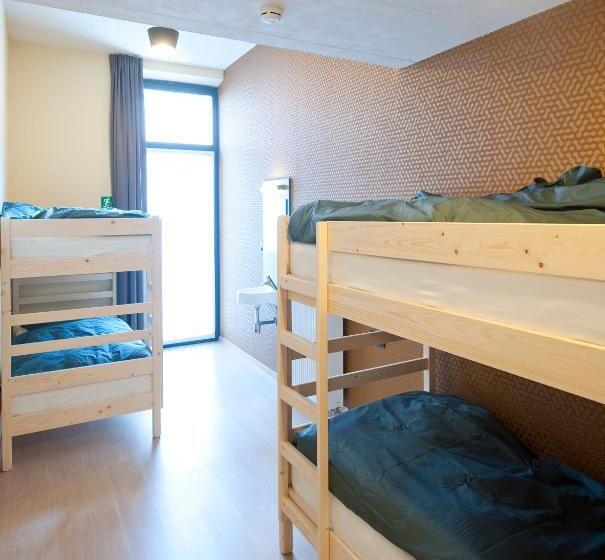 Номер Стандарт Четырехместный Совместный Санузел, Leuven City Hostel