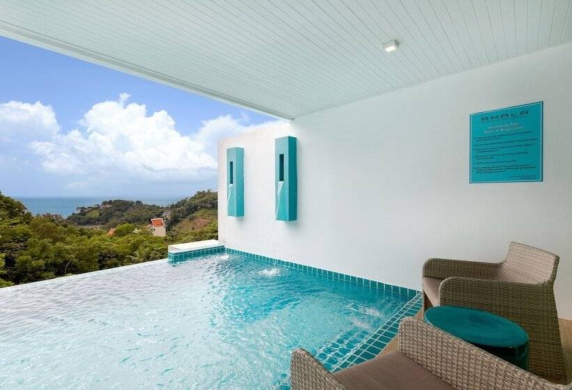 Tengerre Néző Lakosztály, Amala Grand Bleu Resort Hilltops   Sha