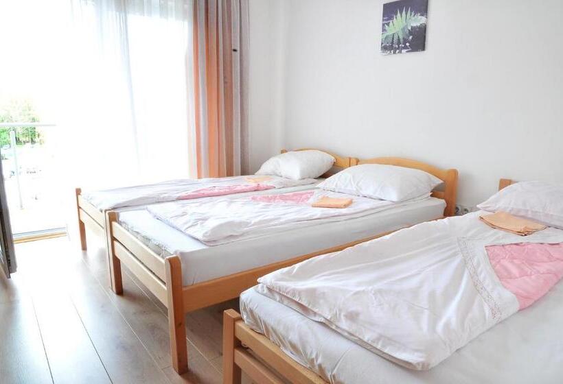 اتاق استاندارد سه تخته با بالکن, Hostel Room