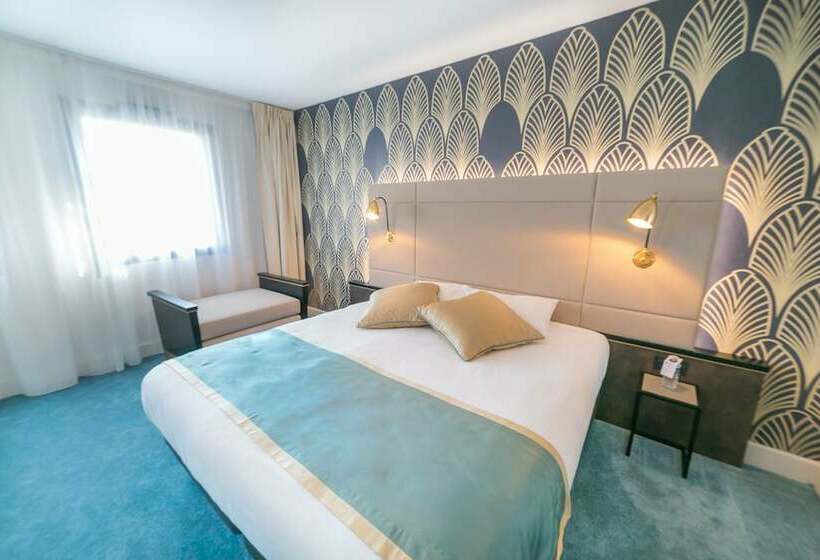 클래식 룸 더블 침대, Best Western Hôtel Journel Saint Laurent Du Var