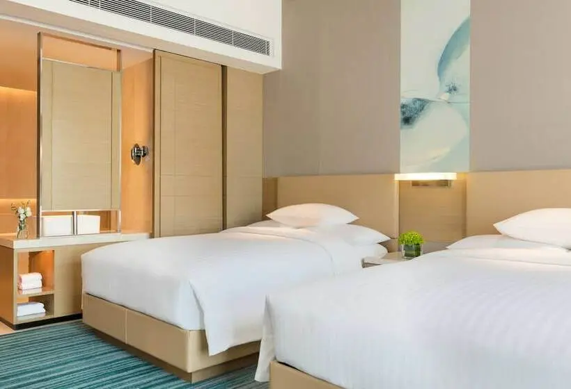 ２ダブルベッドのスタンダードルーム, Courtyard By Marriott Shunde Longjiang, Near Lecong