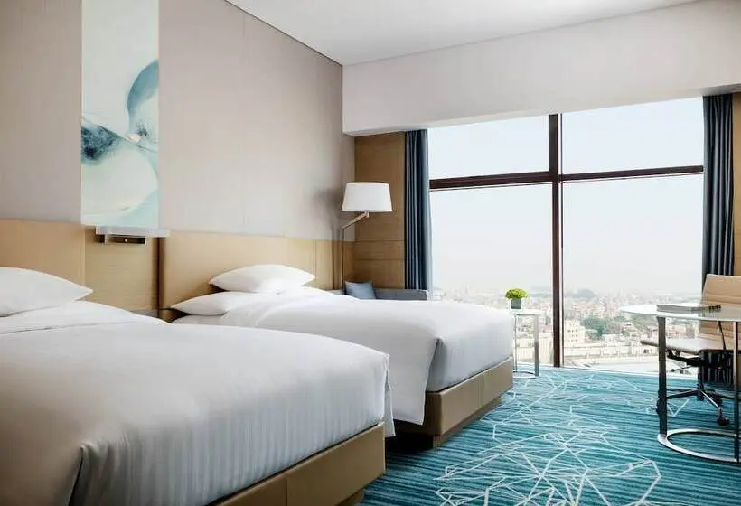 ２ダブルベッドのスタンダードルーム, Courtyard By Marriott Shunde Longjiang, Near Lecong