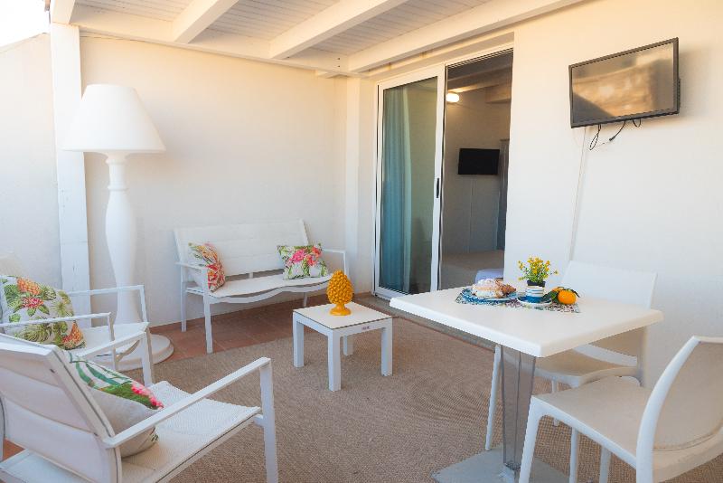 标准间带露台, Zibibbo Suites &s   Aparthotel In Centro Storico A Trapani