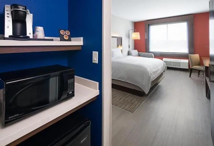 身障者適用キングサイズベッドルーム, Holiday Inn Express & Suites Lubbock Central Univ Area, An Ihg