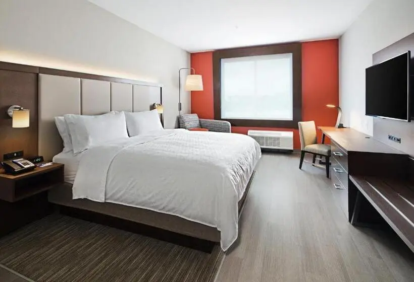 身障者適用キングサイズベッドルーム, Holiday Inn Express & Suites Lubbock Central   Univ Area, An Ihg