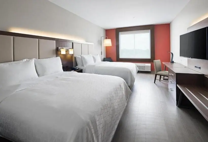 身障者適用クイーンサイズベッドルーム, Holiday Inn Express & Suites Lubbock Central   Univ Area, An Ihg