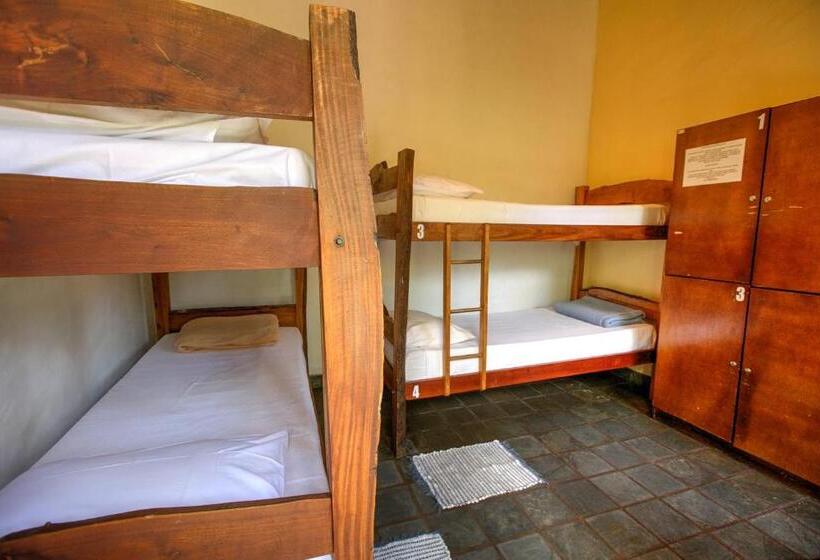 Кровать в Общей Комнате, Pousada E Hostel Pé No Mato