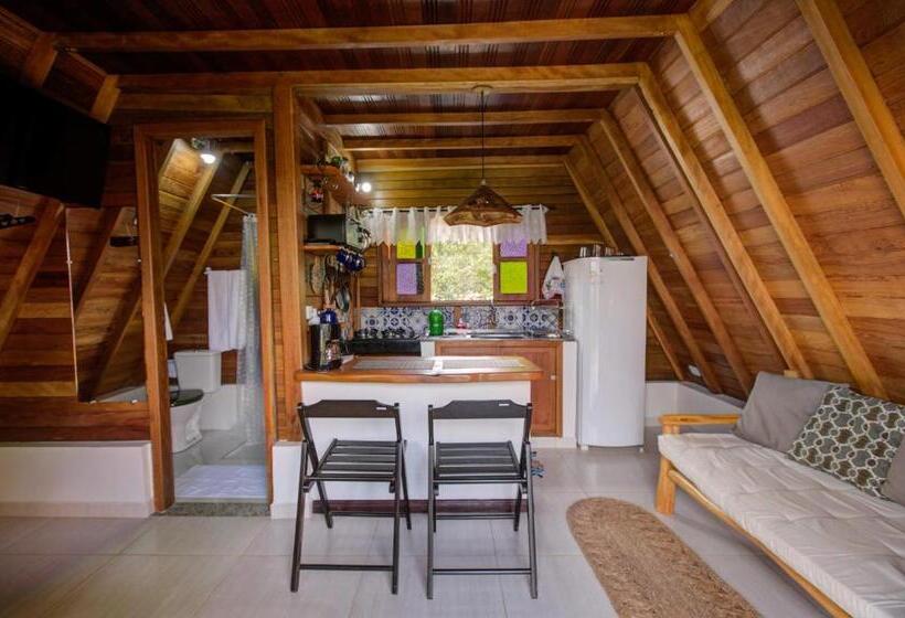 샬레, Pousada E Hostel Pé No Mato