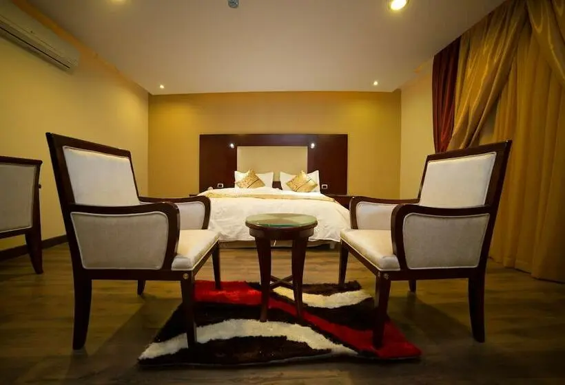 １ベッドルームのデラックスアパートメント, Raoum Inn Buraydah