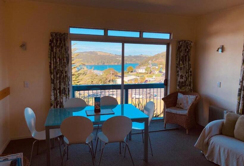 패밀리 룸 바다 전망, Waiheke Island Motel