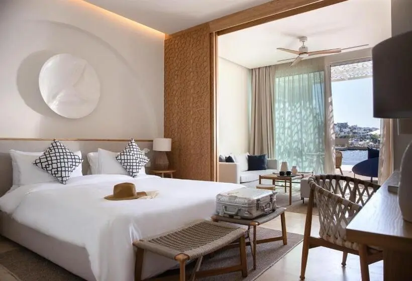 オーシャンビューデラックスルームバルコニー付き, Yalikavak Marina Hotel By Social Living Collection
