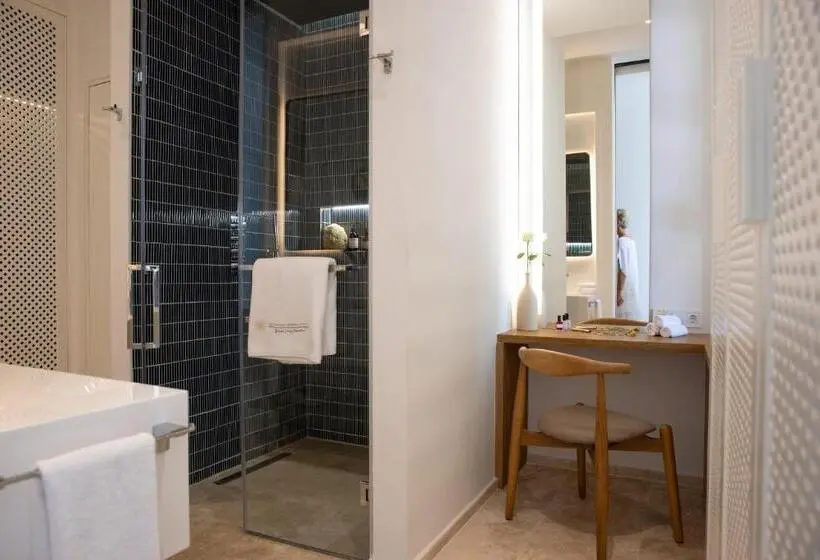 オーシャンビューデラックスルームバルコニー付き, Yalikavak Marina Hotel By Social Living Collection