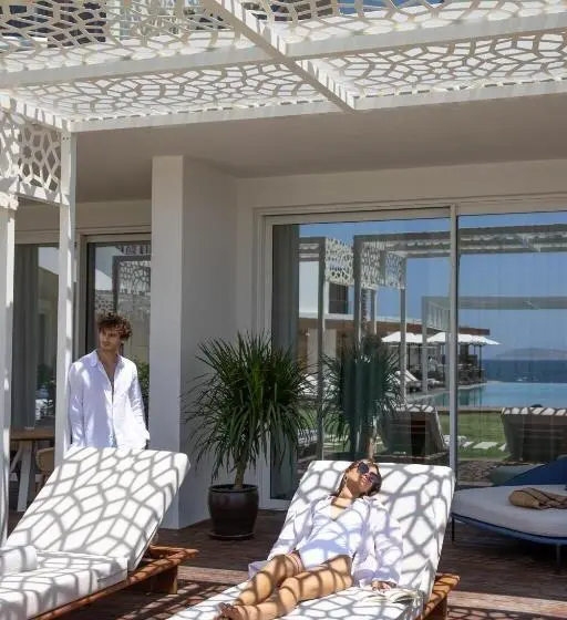 オーシャンビューデラックスルームバルコニー付き, Yalikavak Marina Hotel By Social Living Collection