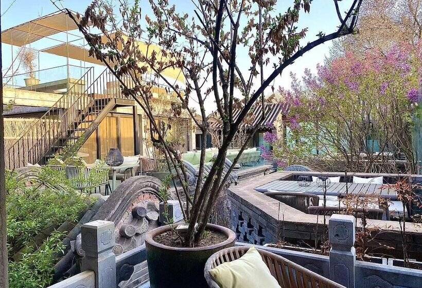 패밀리 룸, Beijing Le Zai Nan Luo Gu Xiang Wang Fu Jing Forbidden City Courtyard