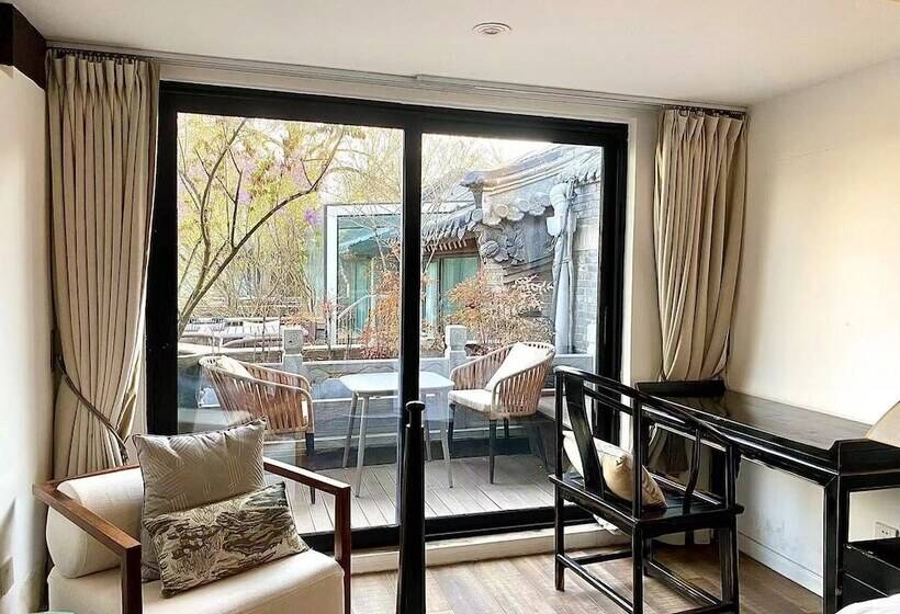 패밀리 룸, Beijing Le Zai Nan Luo Gu Xiang Wang Fu Jing Forbidden City Courtyard