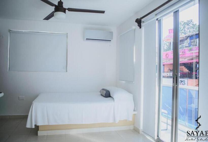 חדר לארבעה סטנדרטי עם מרפסת, Sayab 5ta Avenida