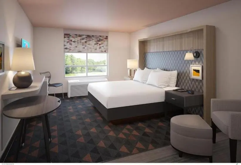 キングサイズベッドのスタンダードルーム, Holiday Inn Lexington   Hamburg, An Ihg