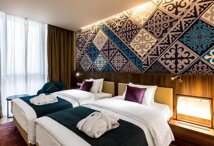اتاق استاندارد با 2 تخت دوبل, Mercure Almaty City Center
