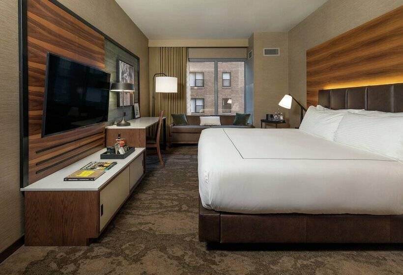 اتاق استاندارد با تخت دوبل, The Porter Portland, Curio Collection By Hilton