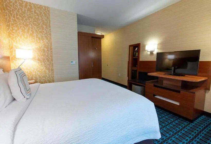 キングサイズベッドのスタンダードルーム, Fairfield Inn & Suites By Marriott Atlanta Woodstock