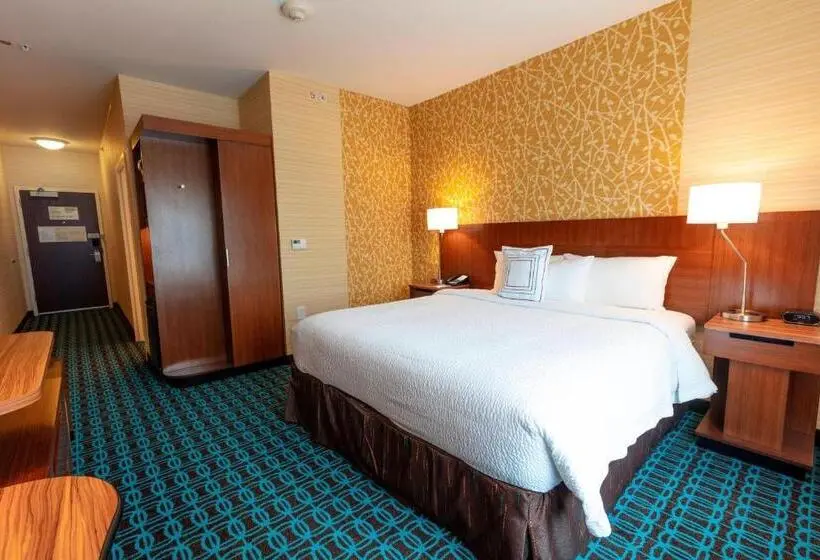 キングサイズベッドのスタンダードルーム, Fairfield Inn & Suites By Marriott Atlanta Woodstock