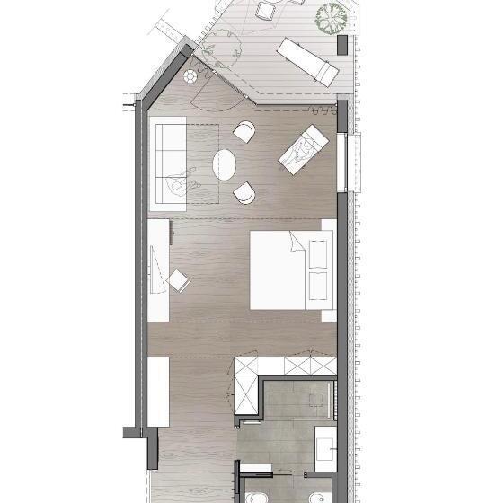 高级套房, Plattenhof