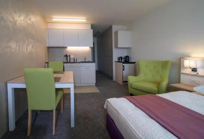バルコニー付き1ベッドルームアパートメント, Wohnmotel Hinterforst