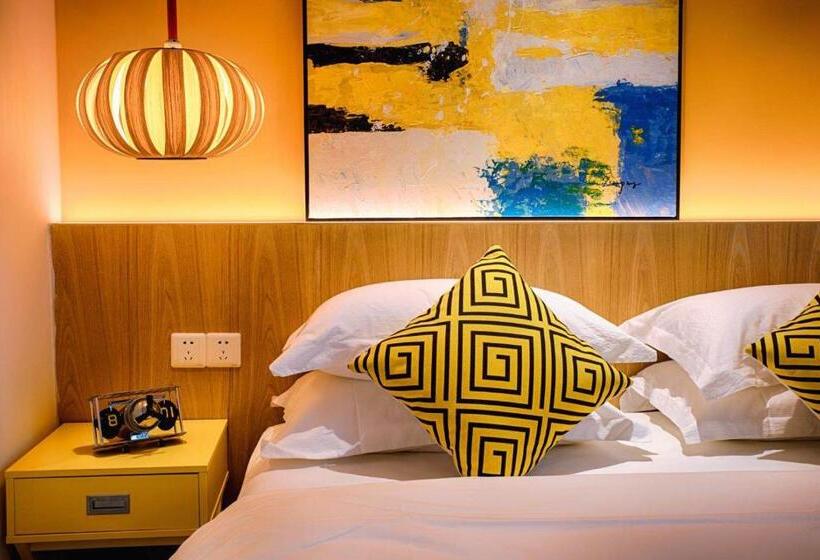 اتاق استاندارد با تخت بزرگ, Huizhou Xilin West Lake Boutique