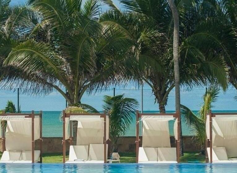 Deniz Manzaralı 1 Yatak Odalı Daire, Jatiúca Suites Resort Flat Frente Mar By Slaviero