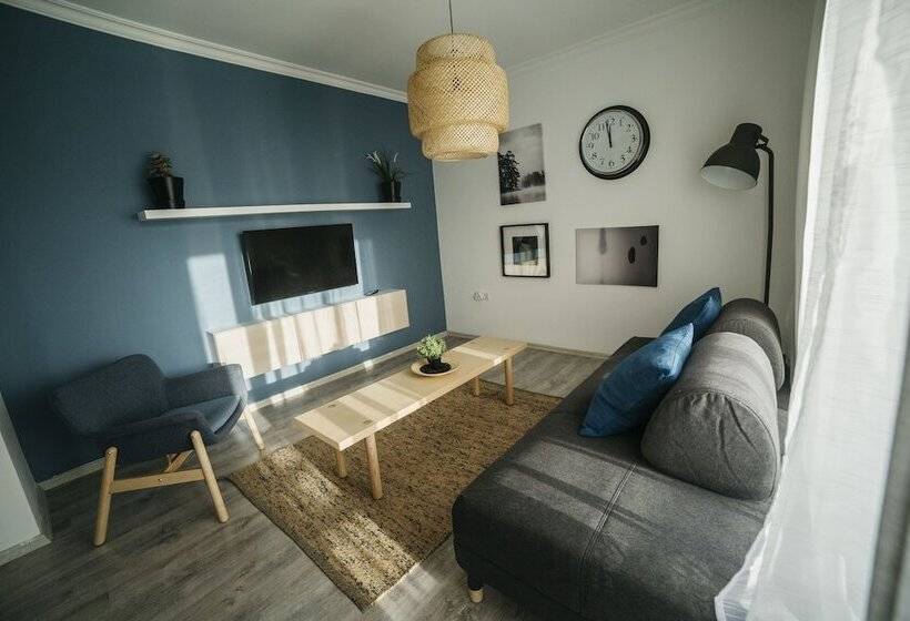 2人卧室家庭公寓, True Blue Boutique Hotel Kalkan