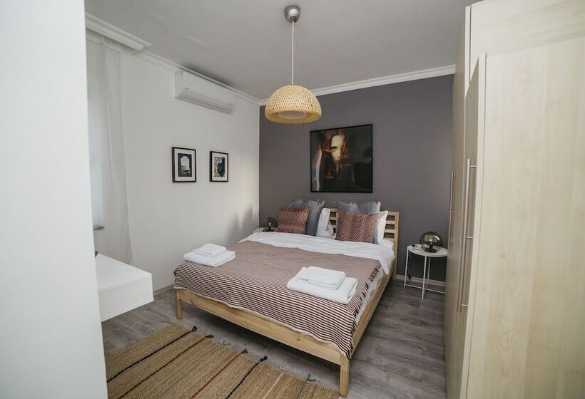 2人卧室家庭公寓, True Blue Boutique Hotel Kalkan